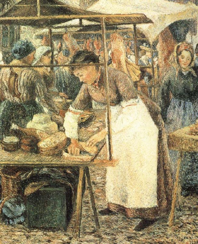 Camille Pissarro Butcher China oil painting art